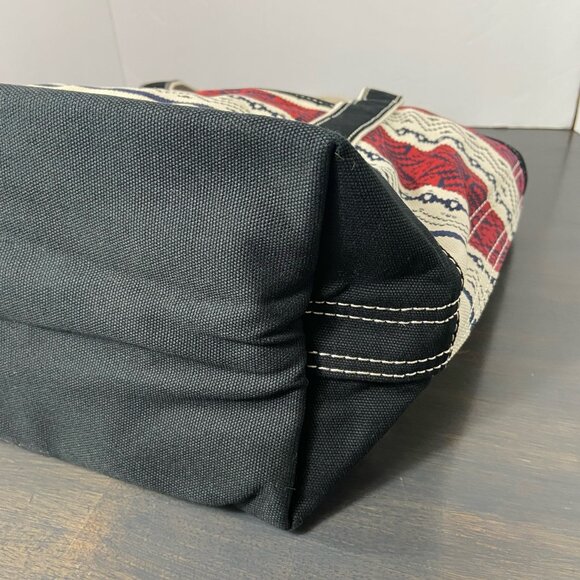 Lands’ End Canvas Tote Bag – Zip Top - Like new - Picture 7 of 12